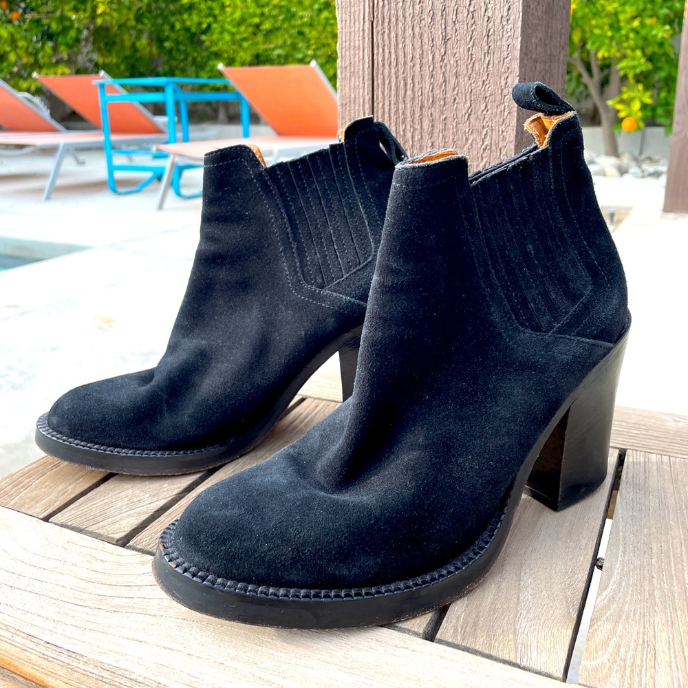 Maje Black Suede Boots - Women’s Size 7.5 US (38 EUR)